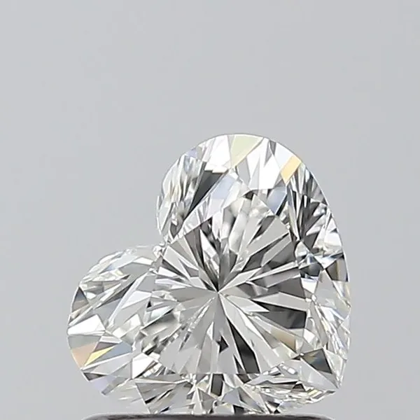 0.9ct HEART H VVS1 Natural diamond