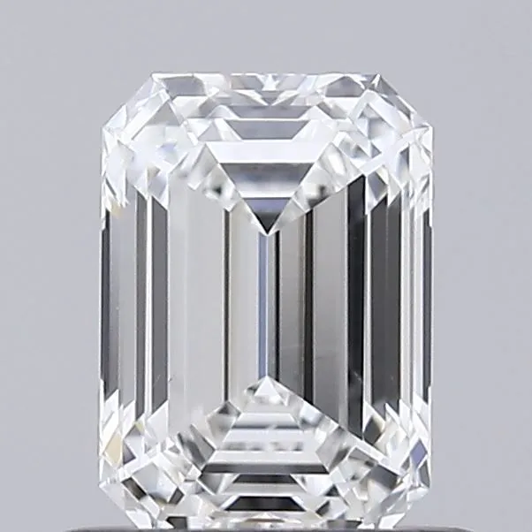 0.71ct EMERALD F VS1 Natural diamond