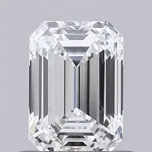 0.71ct EMERALD F VS1 Natural diamond