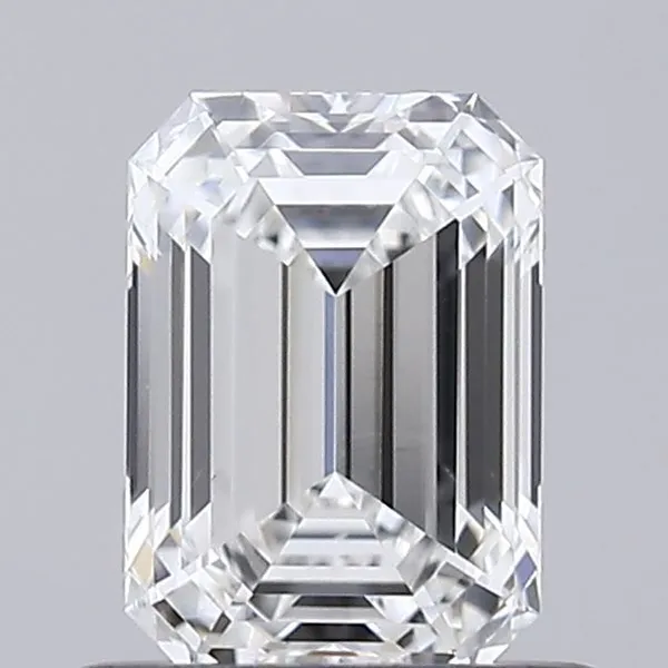 0.71ct EMERALD F VS1 Natural diamond