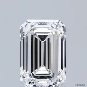 0.86ct EMERALD E VS1 Lab diamond