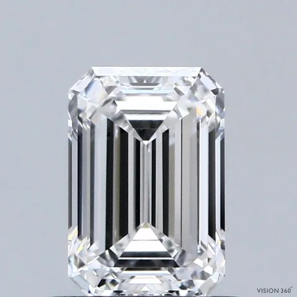 0.86ct EMERALD E VS1 Lab diamond