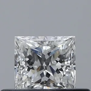 0.3ct PRINCESS F VVS2 Natural diamond