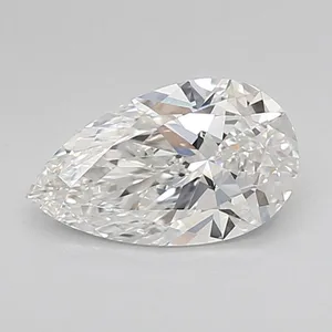 0.85ct PEAR F VVS2 Lab diamond