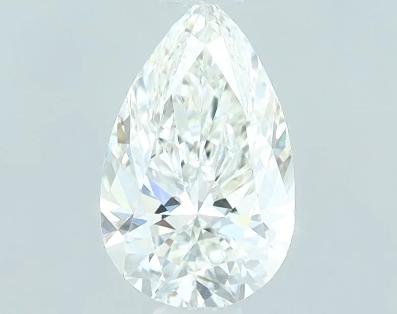 0.53ct PEAR H IF Natural diamond