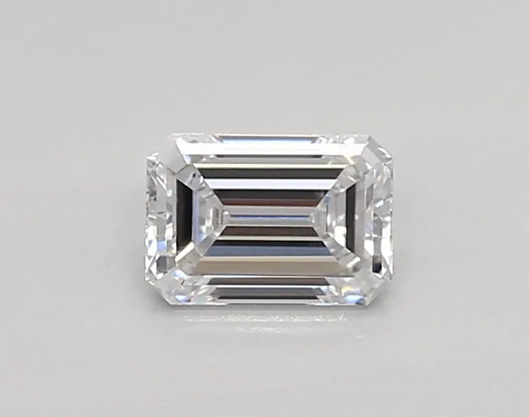 0.49ct EMERALD D VVS2 Lab Grown diamond