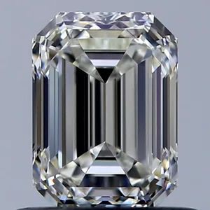 0.7ct EMERALD H VVS1 Natural diamond