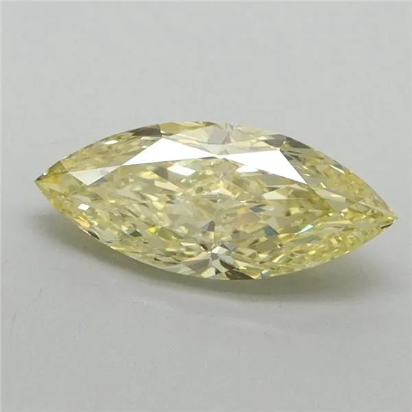 1.00ct MARQUISE Fancy Intense Yellow VS2 Coloured Lab diamond