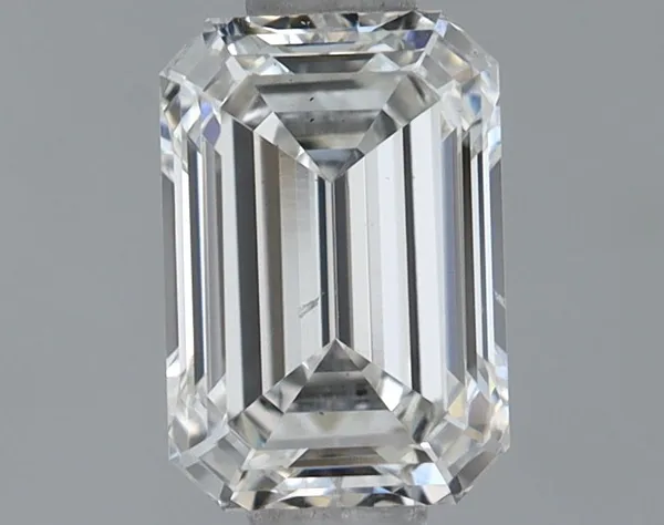 0.73ct EMERALD F VS1 Lab diamond