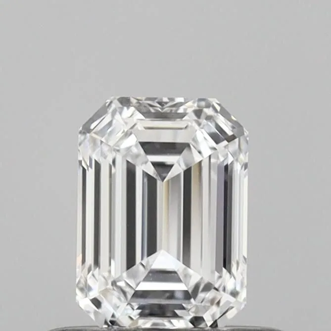 0.51ct EMERALD D IF Lab Grown diamond