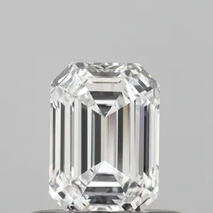 0.51ct EMERALD D IF Lab diamond
