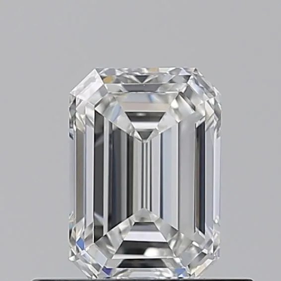 0.57ct EMERALD G VVS2 Natural diamond