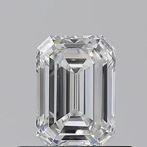 0.57ct EMERALD G VVS2 Natural diamond