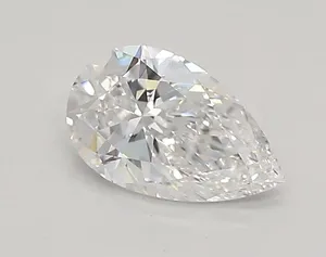 0.82ct PEAR D VVS1 Lab diamond