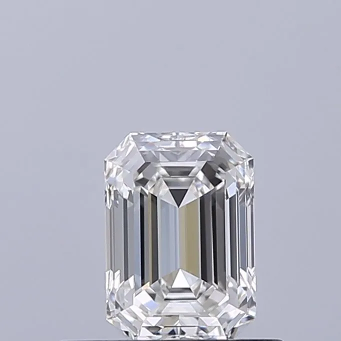 0.50ct EMERALD F VVS2 Natural diamond
