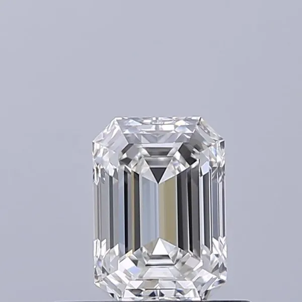 0.5ct EMERALD F VVS2 Natural diamond