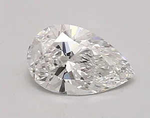 0.86ct PEAR D VVS2 Lab diamond