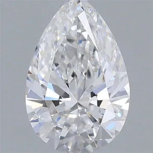 0.41ct PEAR D IF Natural diamond