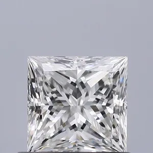 0.7ct PRINCESS G VVS2 Natural diamond