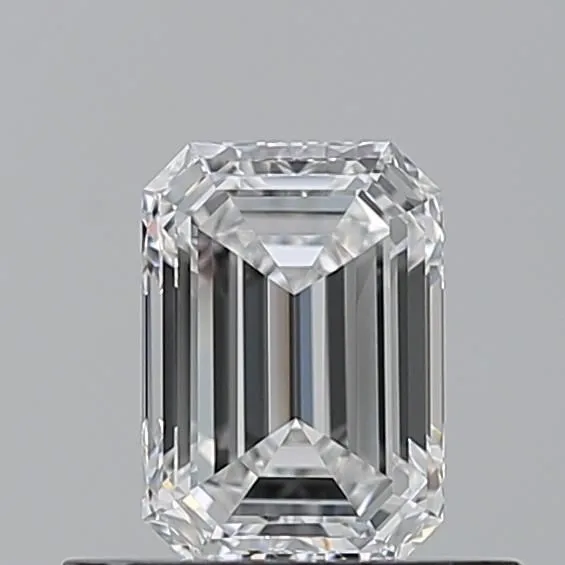 0.51ct EMERALD D VVS1 Natural diamond