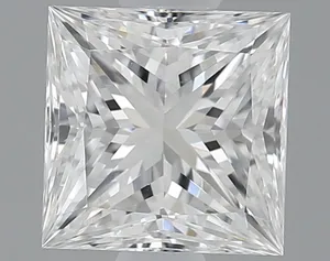1.06ct PRINCESS E VS1 Natural diamond