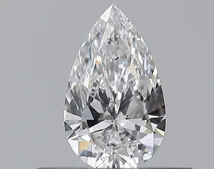 0.3ct PEAR D VVS1 Natural diamond