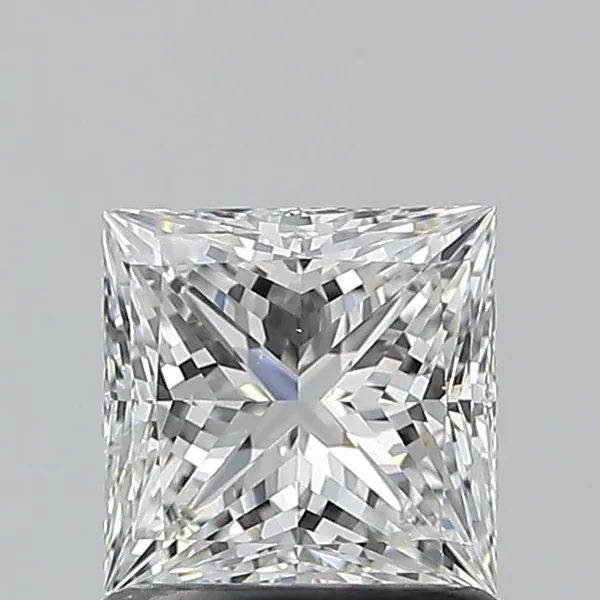 1ct PRINCESS E VS2 Natural diamond