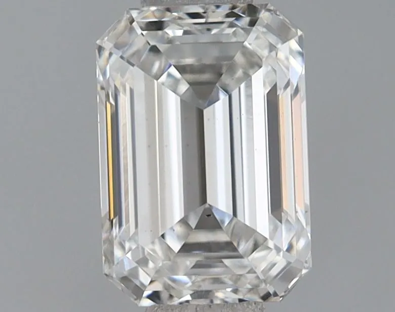 0.70ct EMERALD F VS2 Lab Grown diamond