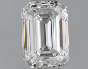 0.7ct EMERALD F VS2 Lab diamond
