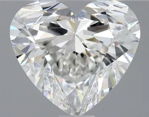 0.91ct HEART G VS2 Natural diamond