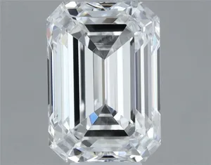 0.39ct EMERALD E VVS1 Natural diamond