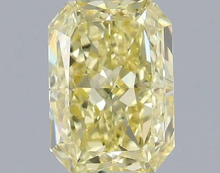 1.03ct RADIANT Fancy Intense Yellow VVS2 Coloured Lab diamond
