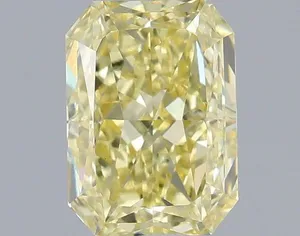 1.03ct RADIANT Fancy Intense Yellow VVS2 Coloured Lab diamond