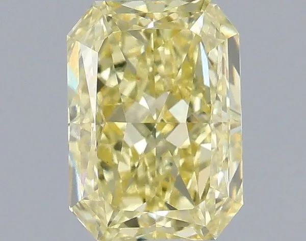 1.03ct RADIANT Fancy Intense Yellow VVS2 Coloured Lab diamond