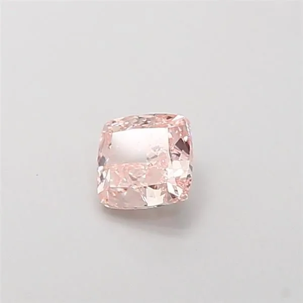 0.81ct CUSHION Fancy Pink VS1 Coloured Lab diamond