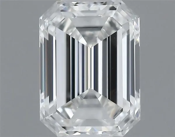0.3ct EMERALD F VS2 Natural diamond