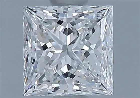 0.71ct PRINCESS F VVS1 Natural diamond