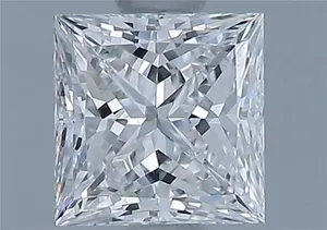 0.71ct PRINCESS F VVS1 Natural diamond