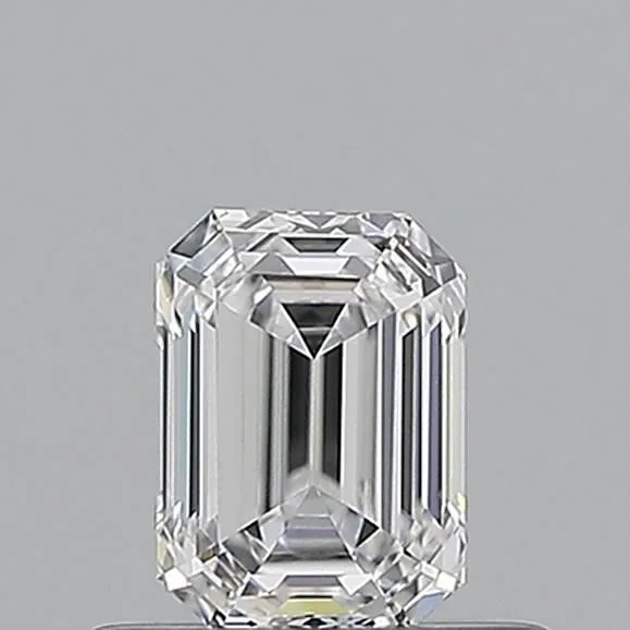 0.51ct EMERALD D VVS1 Natural diamond
