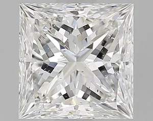 1ct PRINCESS G SI2 Natural diamond