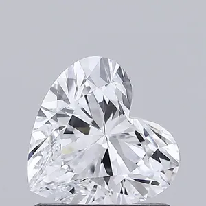 1.02ct HEART E IF Lab diamond