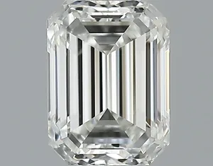 0.5ct EMERALD H VVS2 Natural diamond