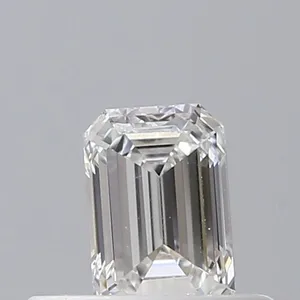0.31ct EMERALD F VVS2 Natural diamond
