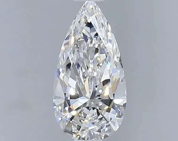 0.4ct PEAR D VVS1 Natural diamond