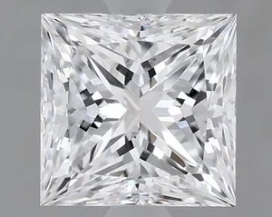 1.04ct PRINCESS F VS2 Natural diamond