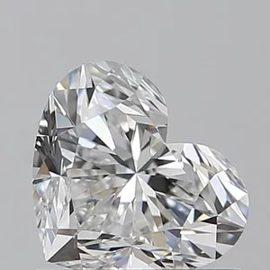 0.8ct HEART F IF Natural diamond