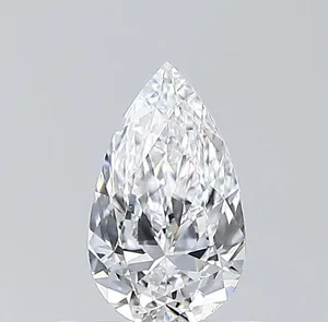 0.46ct PEAR D SI1 Natural diamond