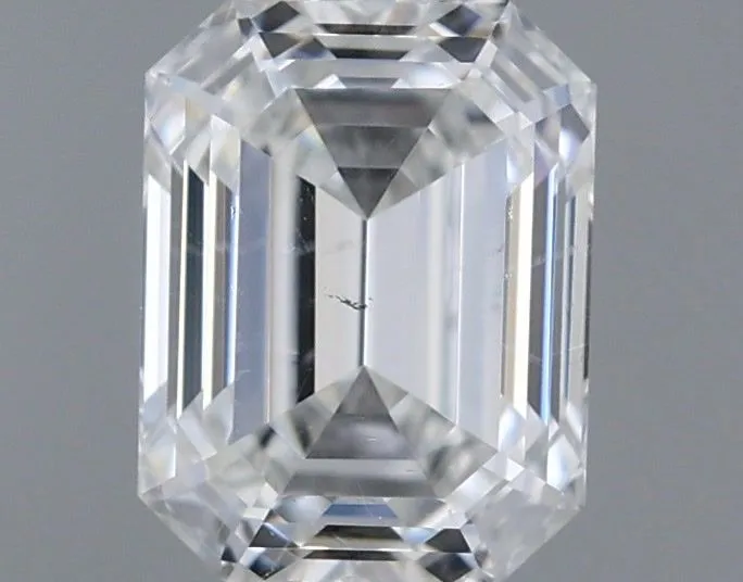 0.42ct EMERALD F SI2 Natural diamond