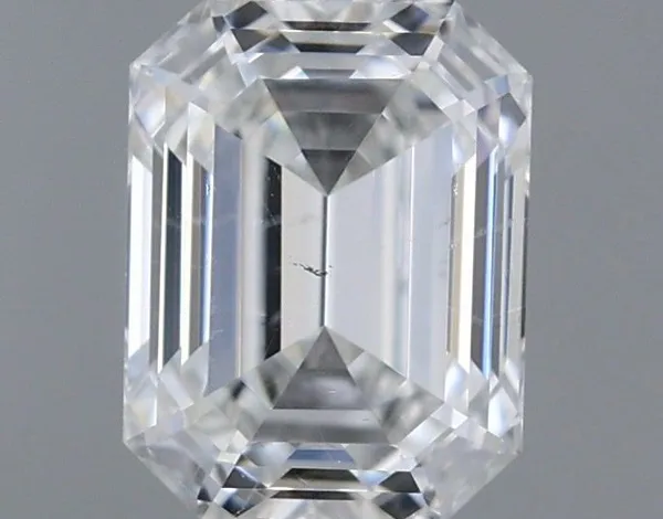 0.42ct EMERALD F SI2 Natural diamond