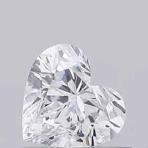 0.55ct HEART D VVS1 Lab diamond